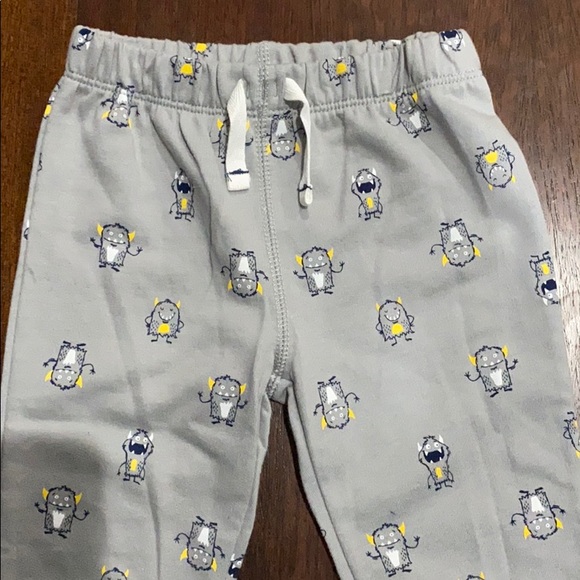 Toddler boys monster sweatshirt and sweatpants - Picture 5 of 5